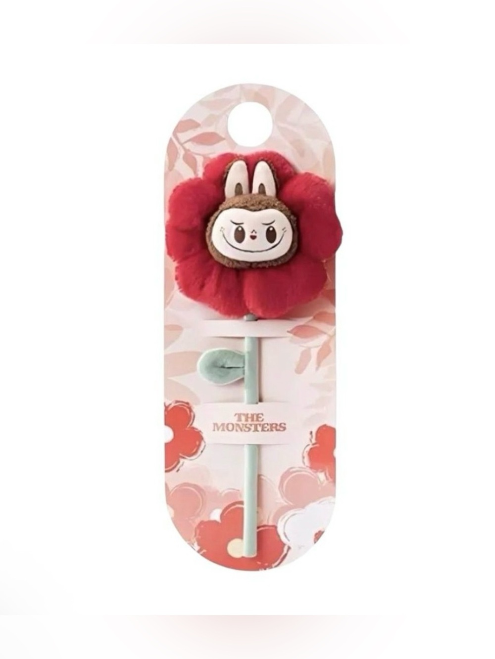 The Monsters Red Plush Flower Doll Accessory
